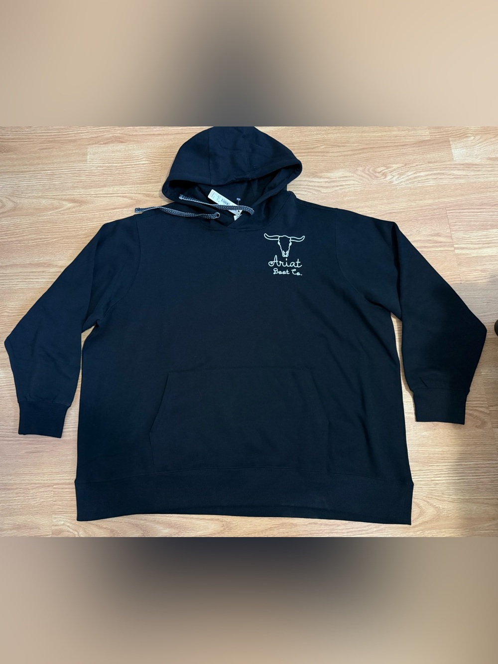 Ariat Black Hooded Pullover - Womens 3XL - NWT